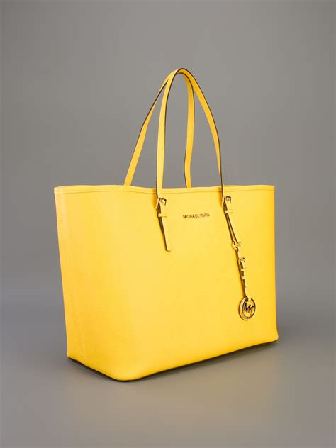 yellow and white michael kors bag|yellow Michael Kors backpack.